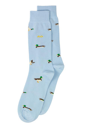 sokken Ducks lichtblauw