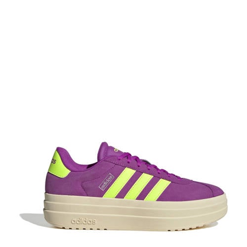 adidas Sportswear VL Court Bold sneakers fuchsia/geel afbeelding
