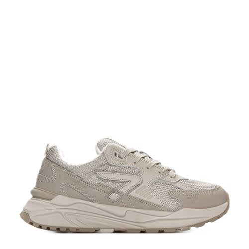 HUB Grid-W L23 chunky suède sneakers beige afbeelding