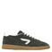 HUB Vancouver suède sneakers donkergroen