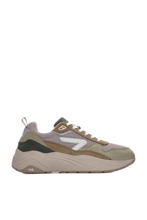 Gilde S43 sneakers beige/groen/bruin