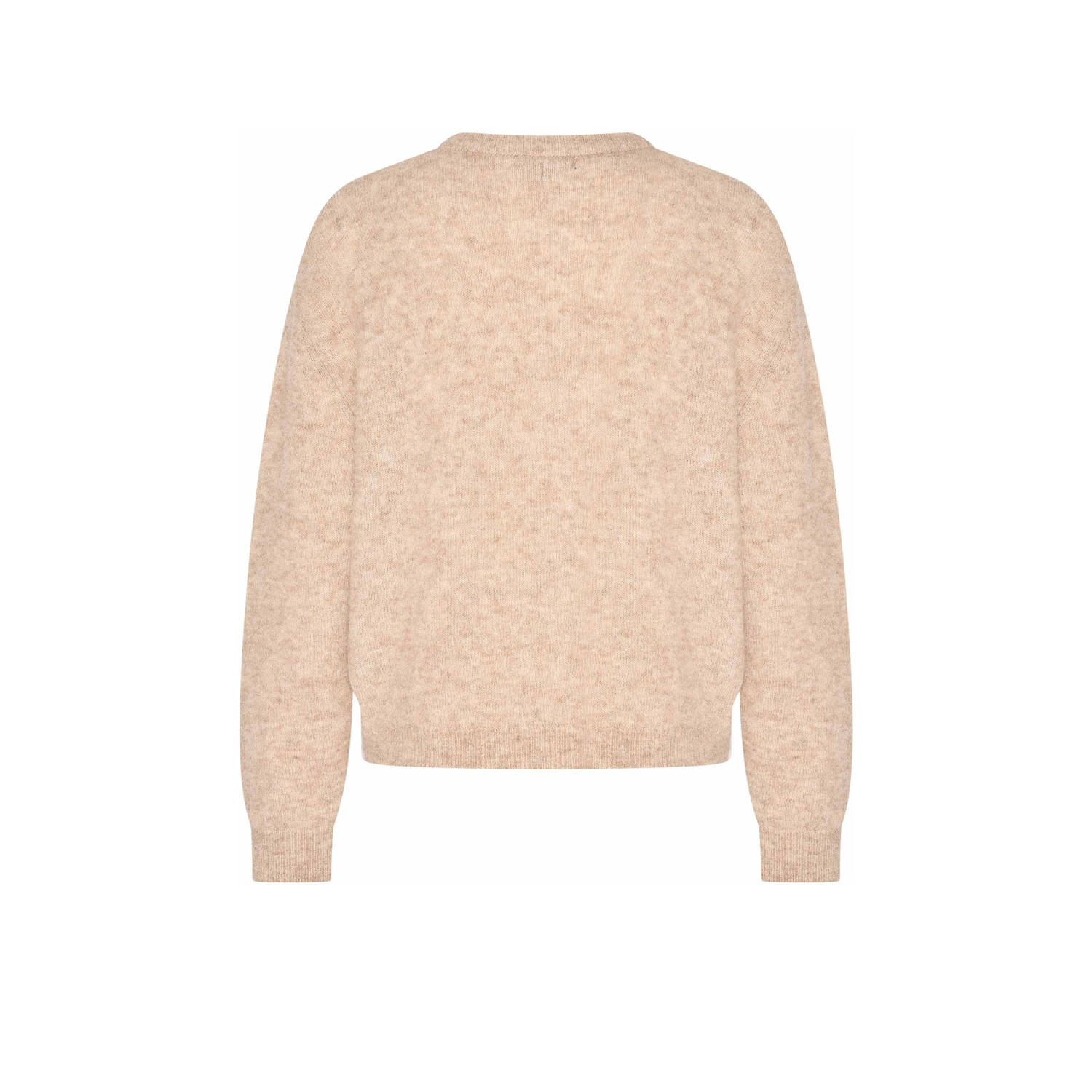 Claudia Sträter vest beige gebreid