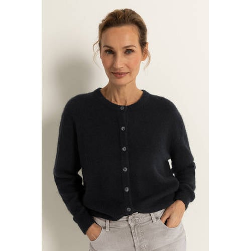 Claudia Sträter vest zwart gebreid afbeelding