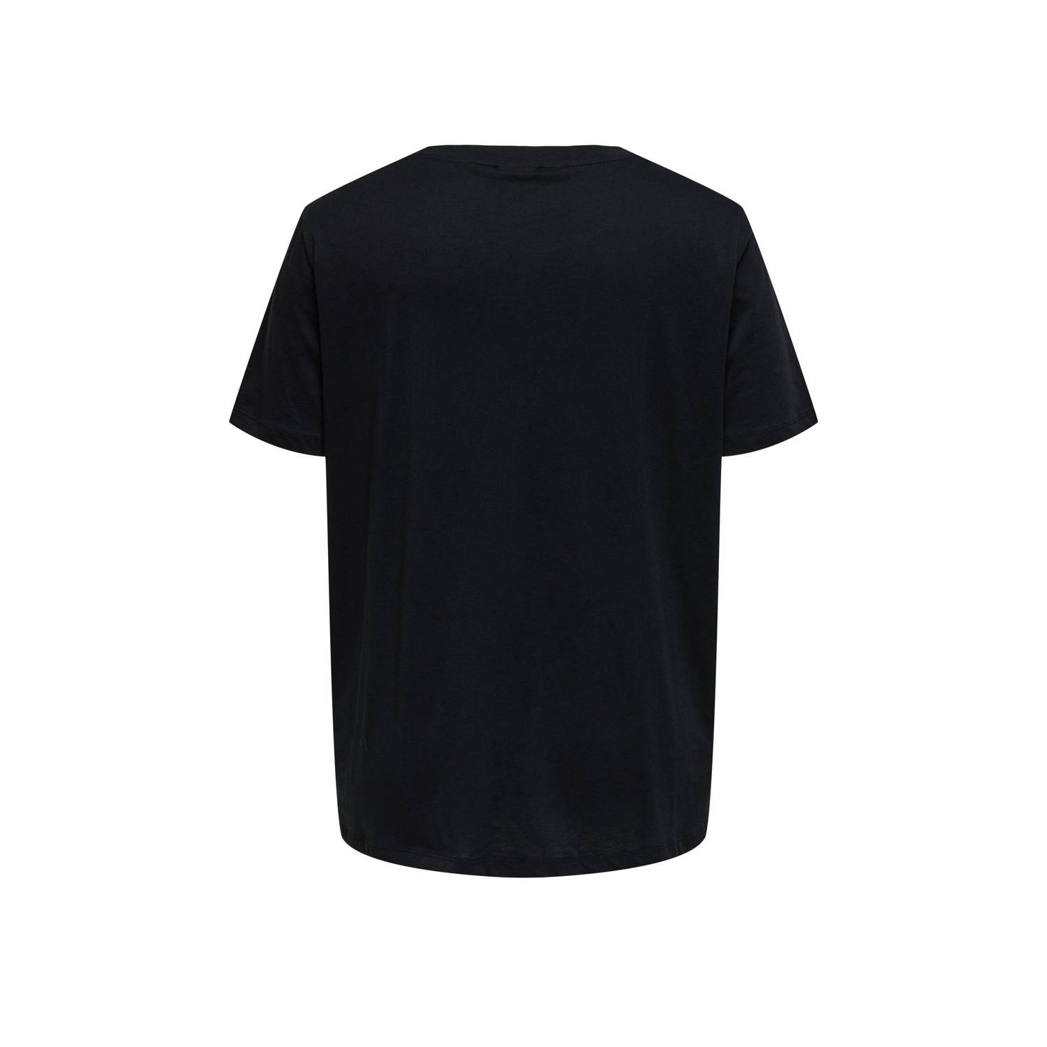 ONLY CARMAKOMA T-shirt zwart