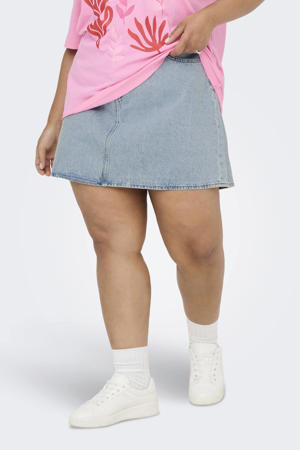 denim spijkerrok light blue denim