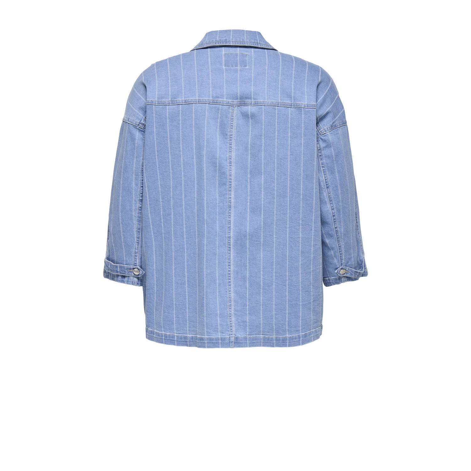 ONLY CARMAKOMA blouse light blue denim
