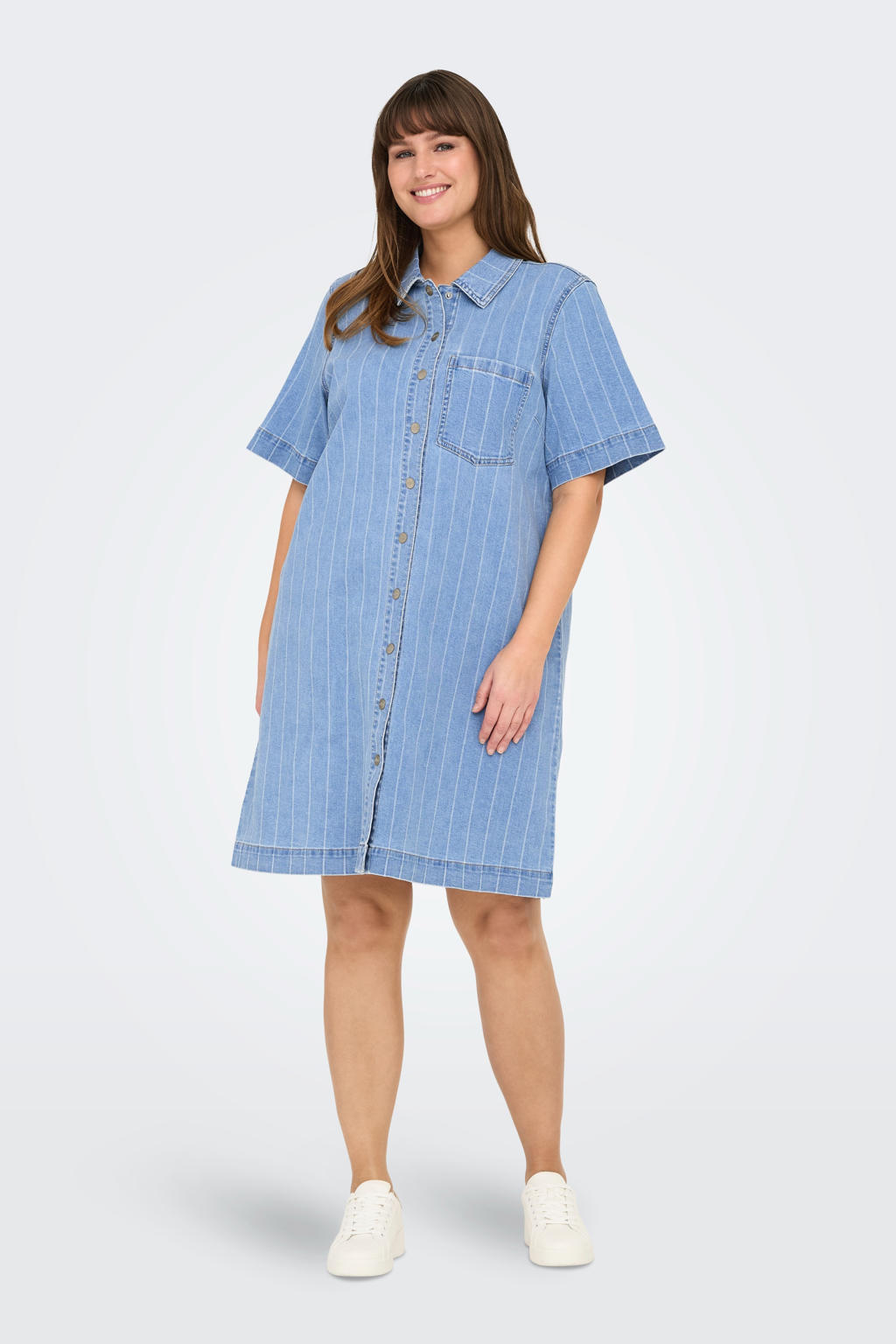 BOTCAM Hemdjurk voor dames, met zakken, zomer, jeanshemd, jurk, V-hals, lange mouwen, losse mini-jurk, denim jeans, jurken, vintage, chique BOTCAM Hemdjurk voor dames, met zakken, zomer, jeanshemd, jurk, V-hals, lange mouwen, losse mini-jurk, denim jeans, jurken, vintage, chique
