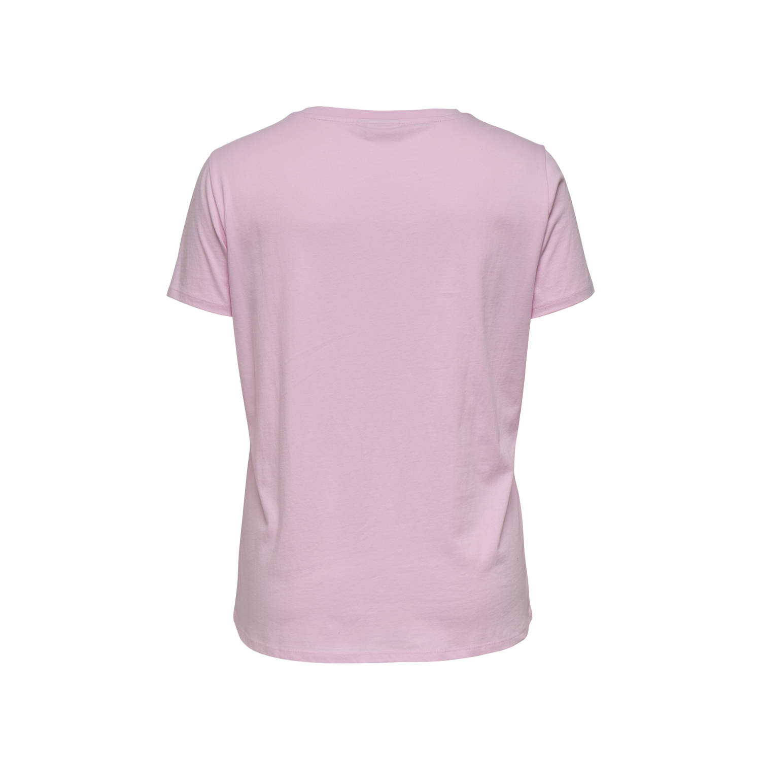ONLY CARMAKOMA T-shirt lichtroze
