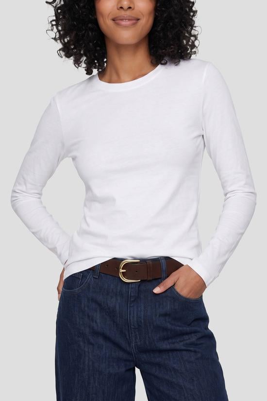 witte longsleeves dames