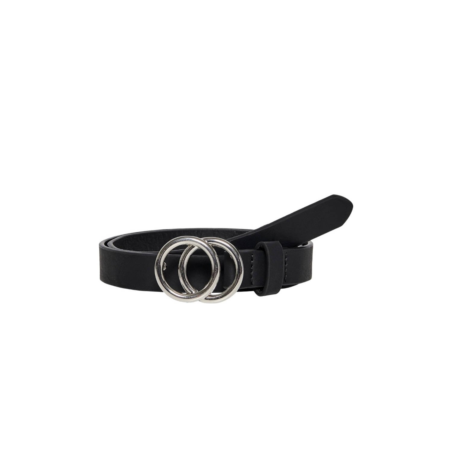 ONLY KIDS GIRL riem zwart zilver