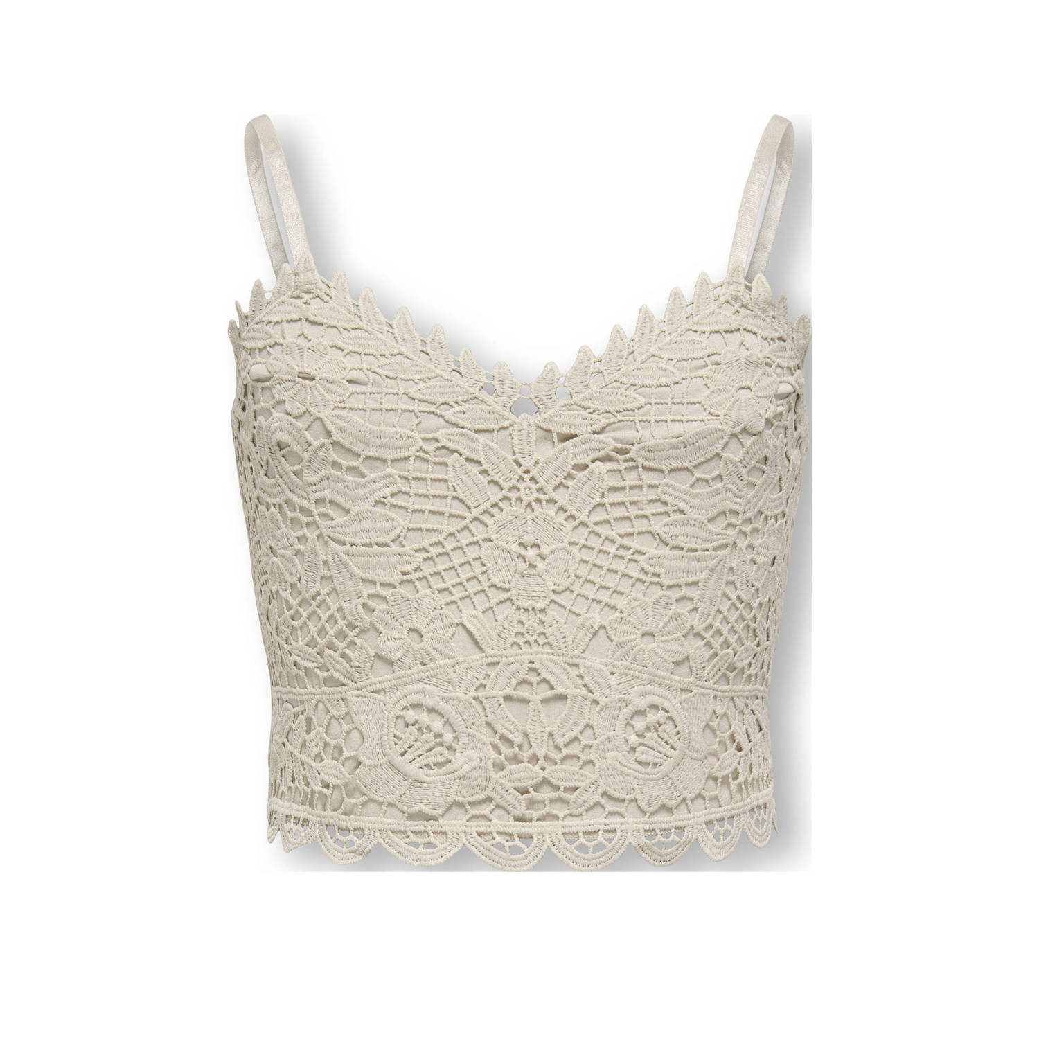 ONLY KIDS GIRL cropped top zand