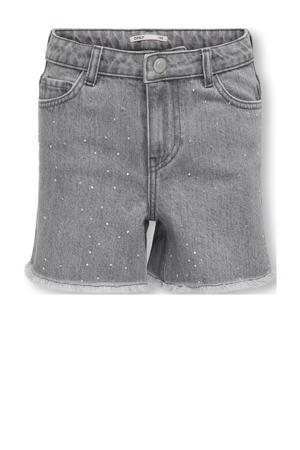 denim regular short grey denim
