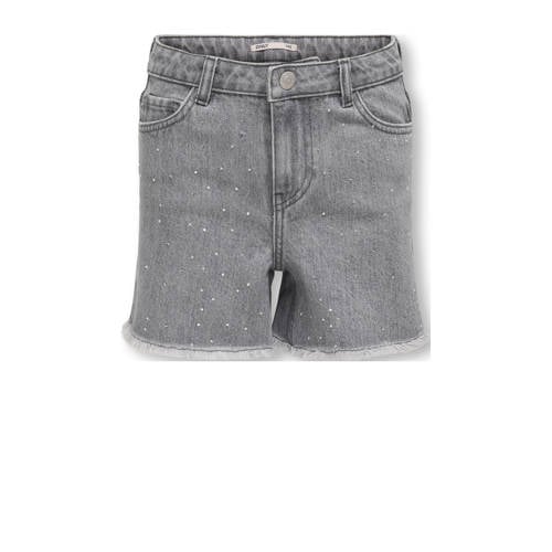 KIDS ONLY GIRL denim regular short grey denim afbeelding
