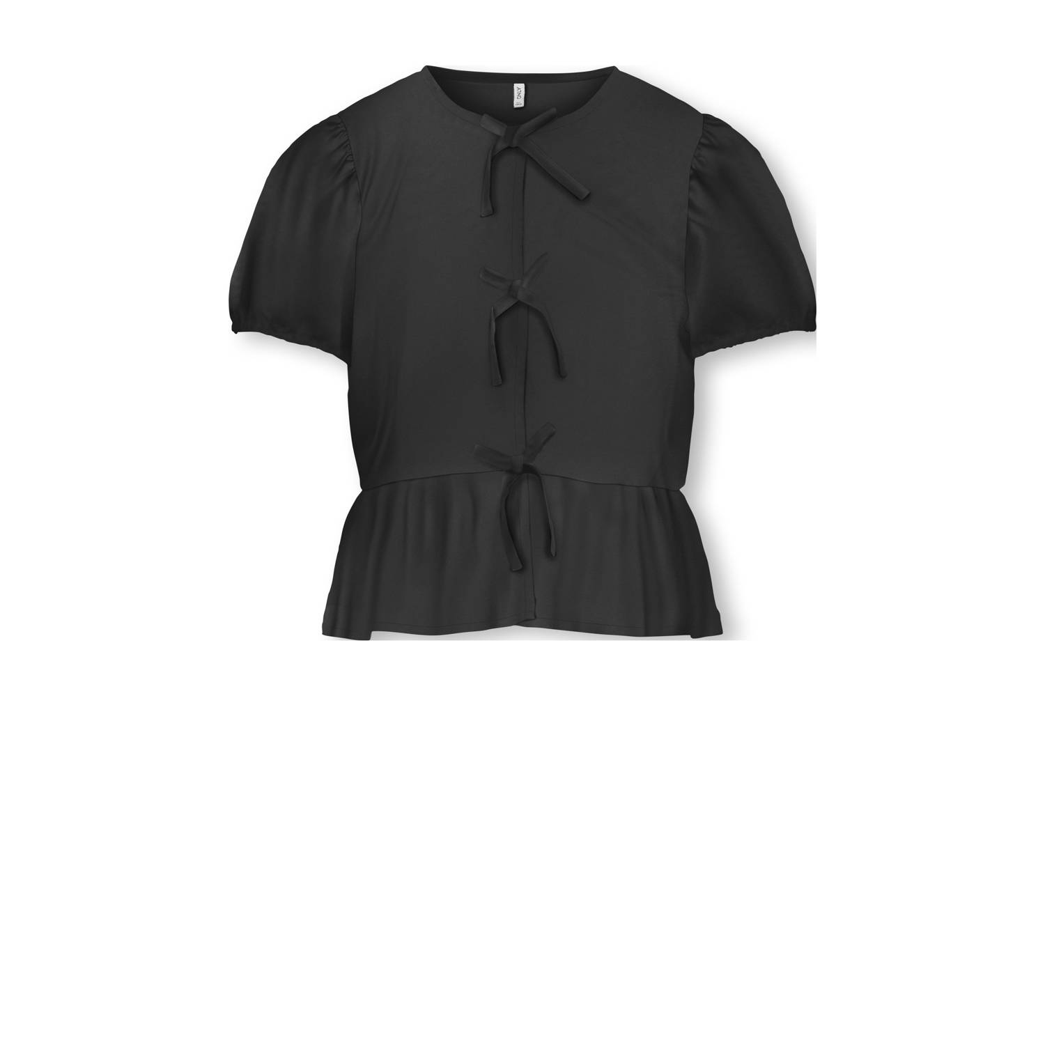 ONLY KIDS GIRL blousetop zwart