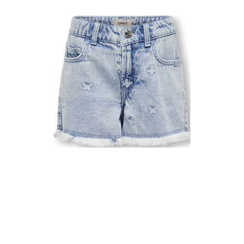 KIDS ONLY GIRL denim straight short light blue denim afbeelding