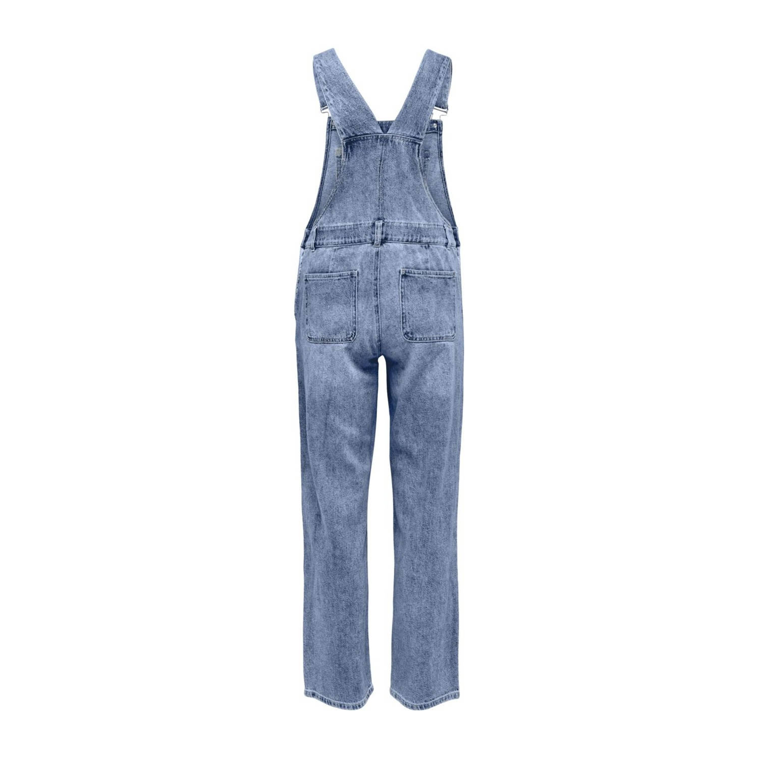 ONLY KIDS GIRL denim loose tuinbroek medium blue denim