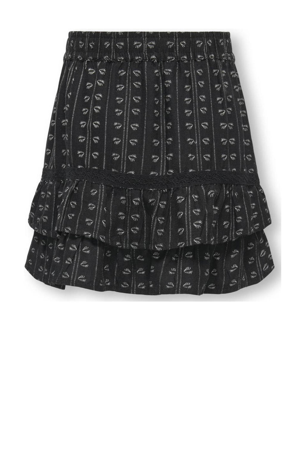 Zwarte meisjes KIDS ONLY GIRL skort gemaakt van katoen