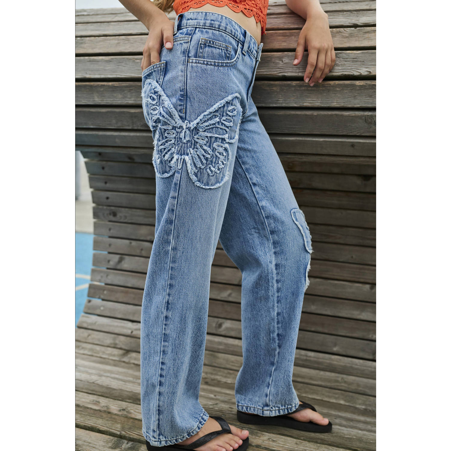 ONLY KIDS GIRL jeans light blue denim