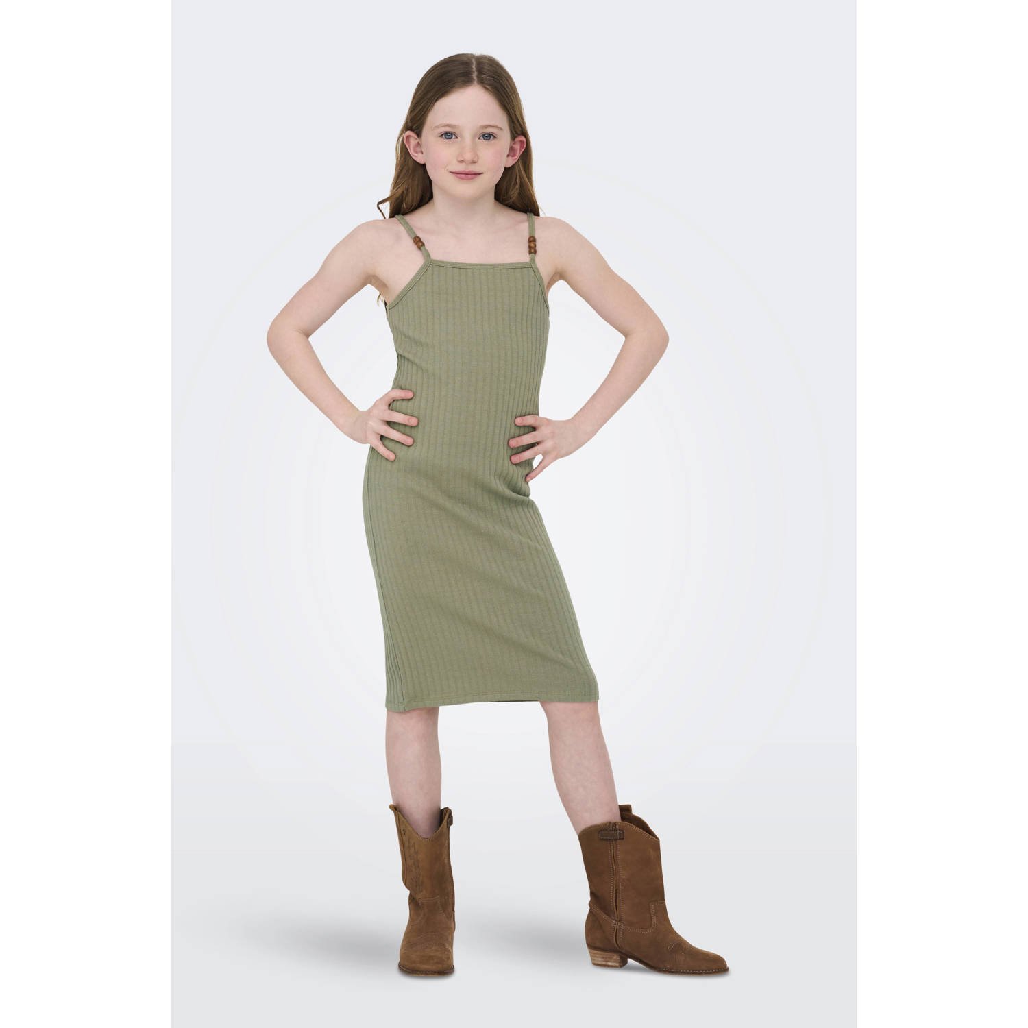 ONLY KIDS GIRL zomerjurk groen