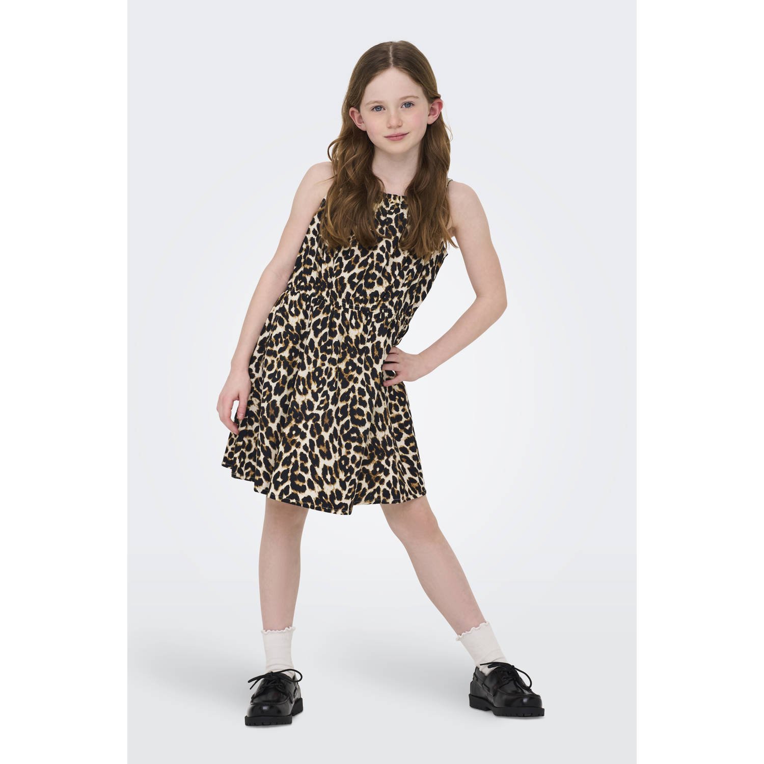 Only Getailleerde mini-jurk met all-over motief model 'CLARA'