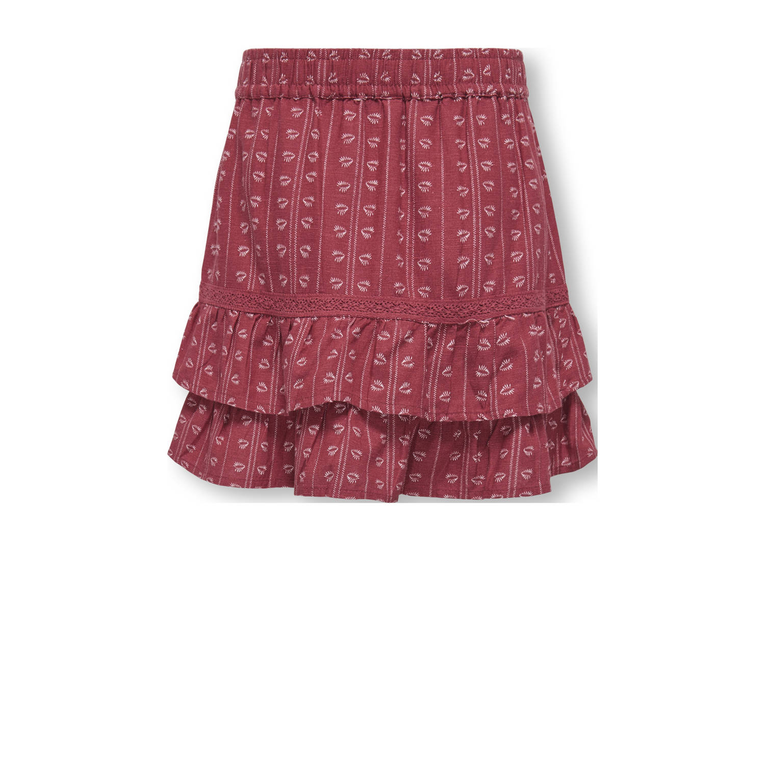 ONLY KIDS GIRL skort donkerrood