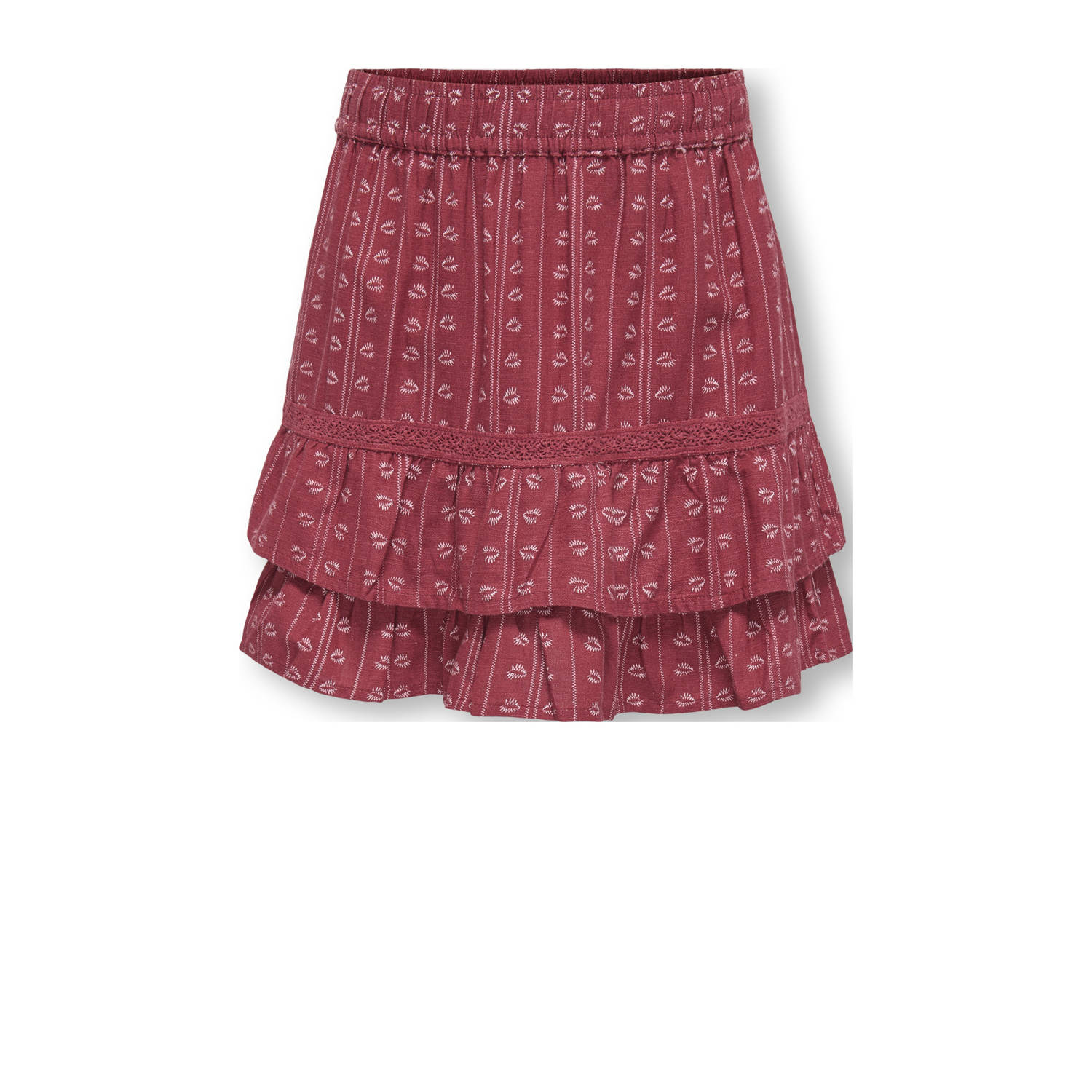 ONLY KIDS GIRL skort donkerrood