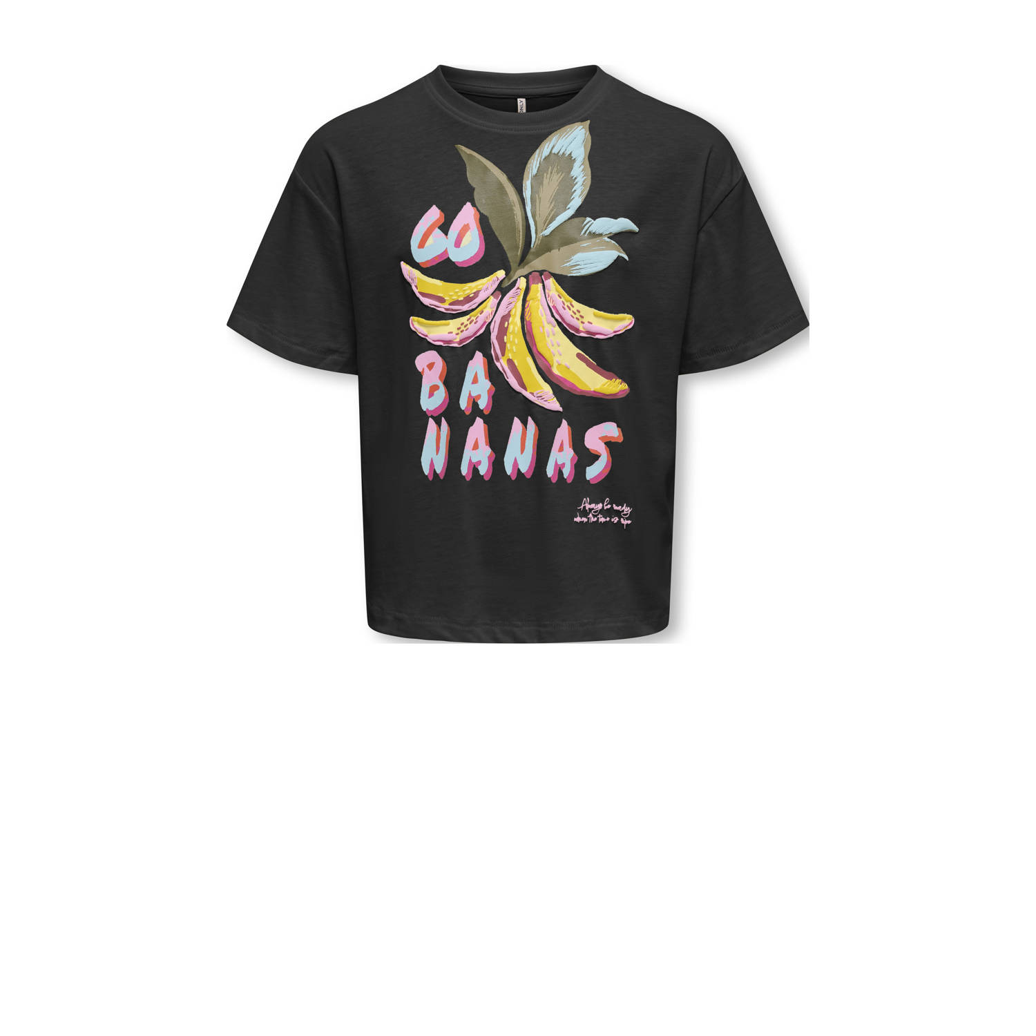 ONLY KIDS GIRL T-shirt zwart