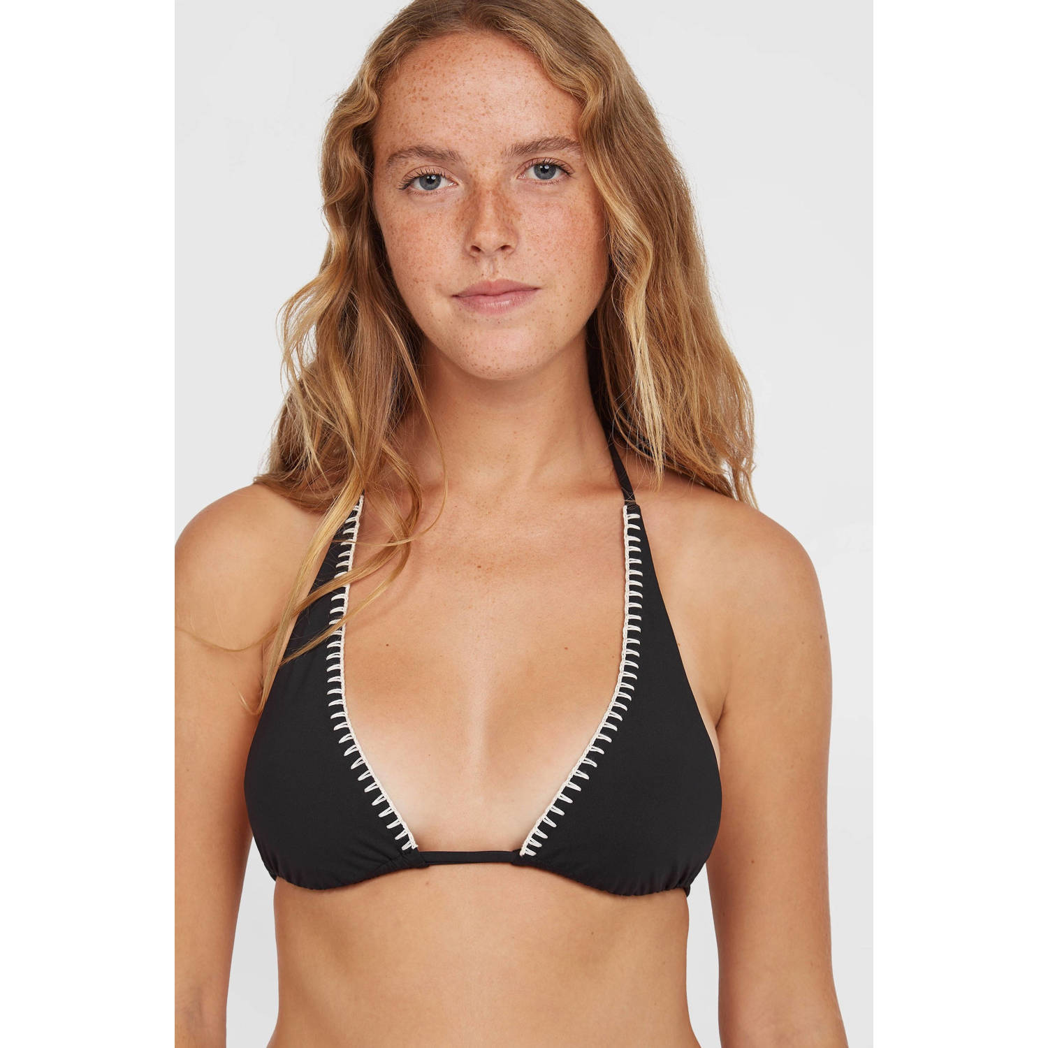 O'Neill voorgevormde triangel bikini Mother Maracas Crochet zwart
