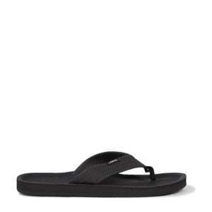 Chad teenslippers zwart