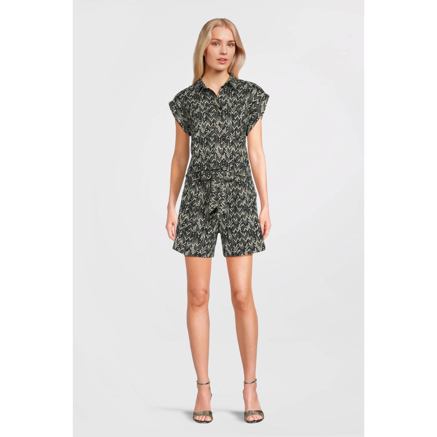 Geisha blouse zwart