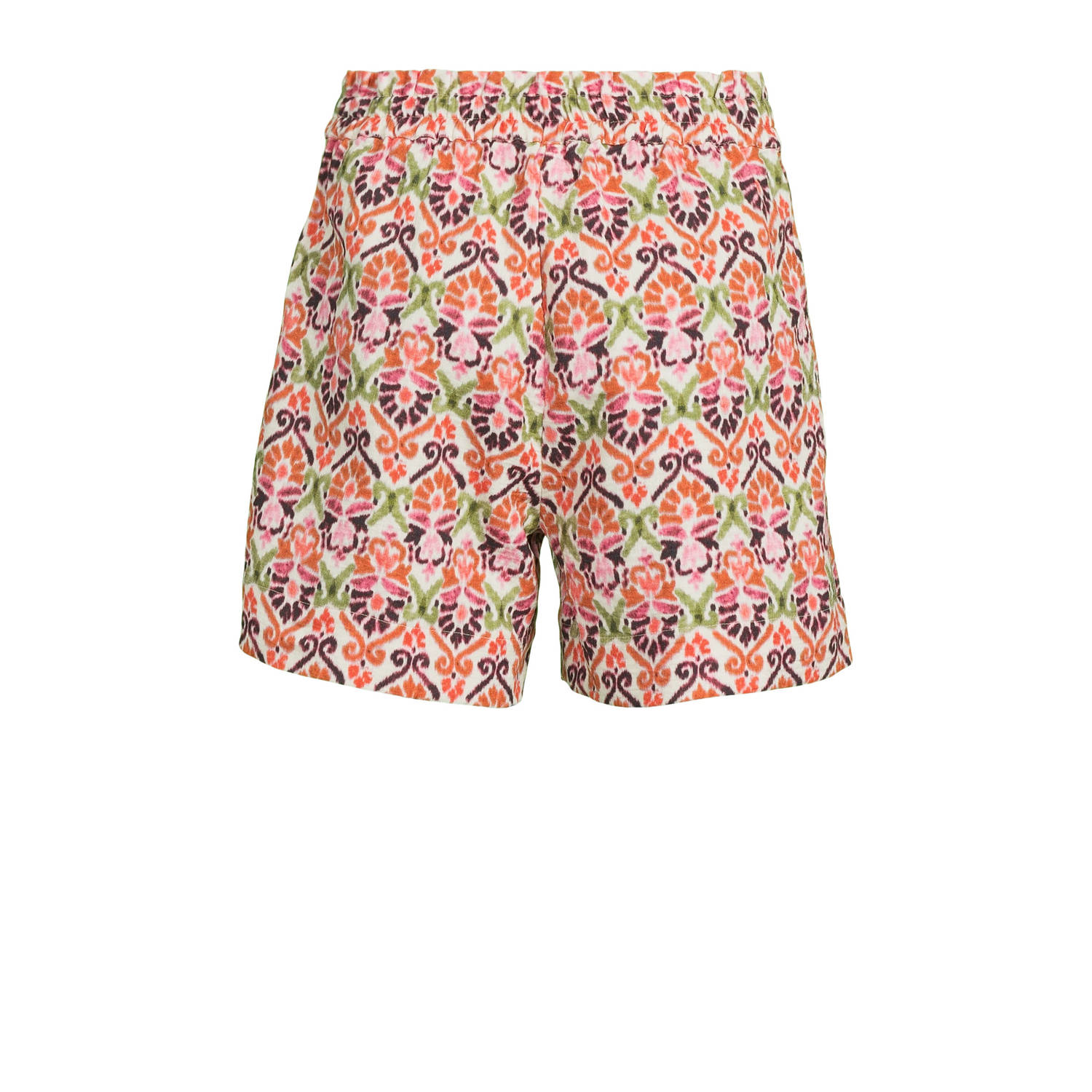 Geisha straight high waist casual short rood