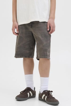 denim loose short black denim