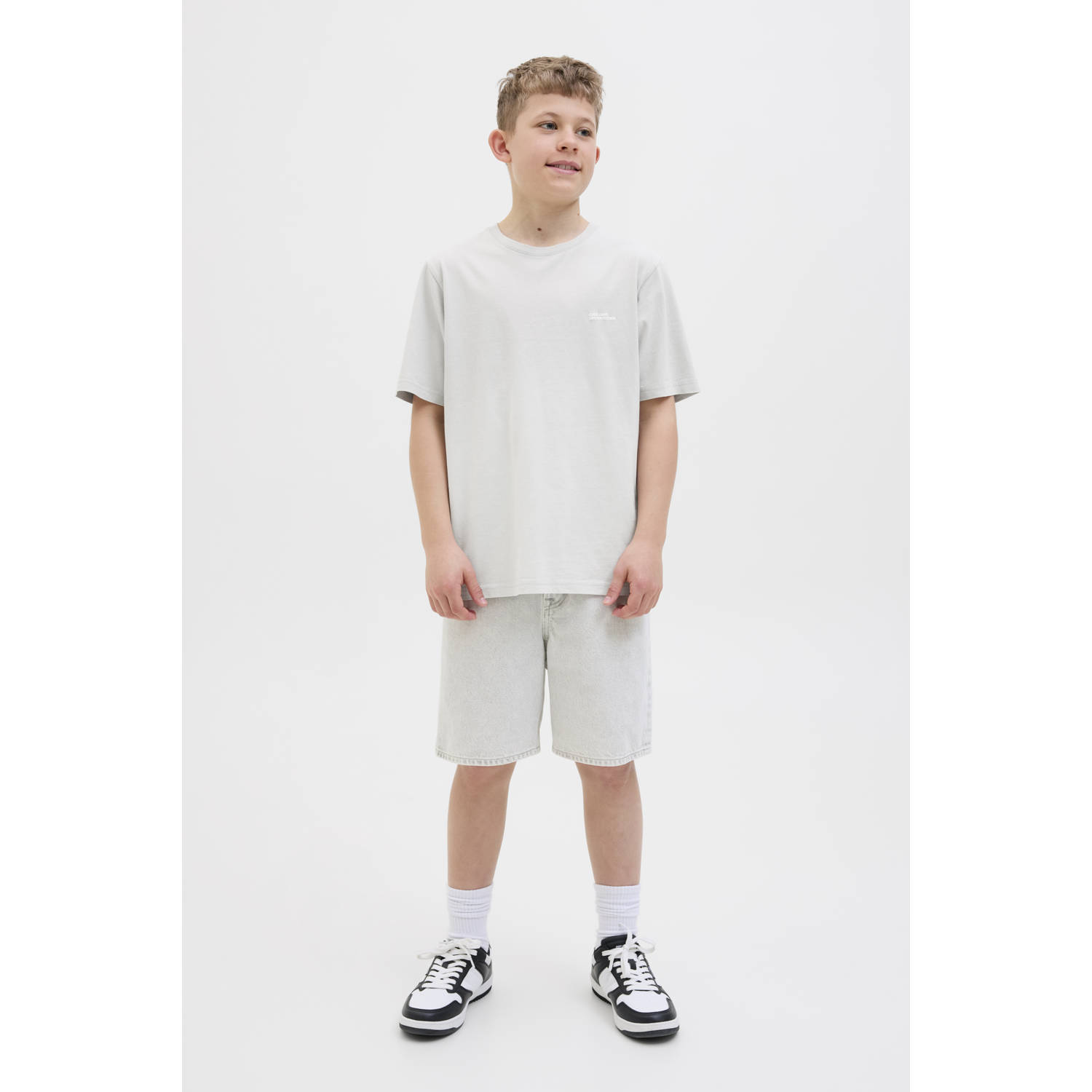 JACK & JONES JUNIOR T-shirt grijs