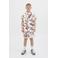 JACK & JONES JUNIOR relaxed casual short donkerrood