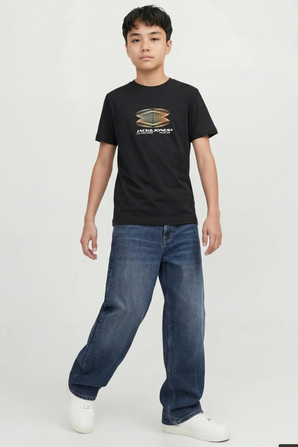 JACK & JONES JUNIOR T-shirt zwart