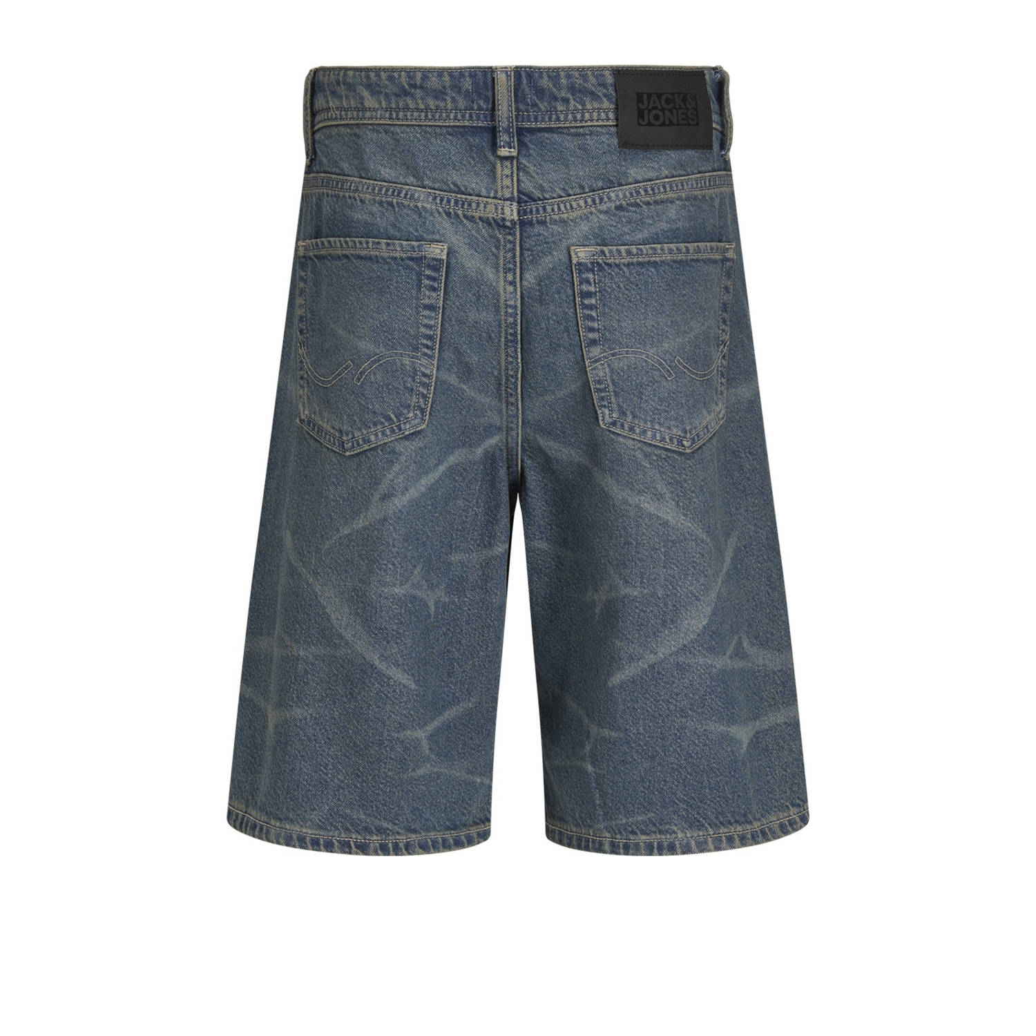 JACK & JONES JUNIOR denim loose short medium blue denim