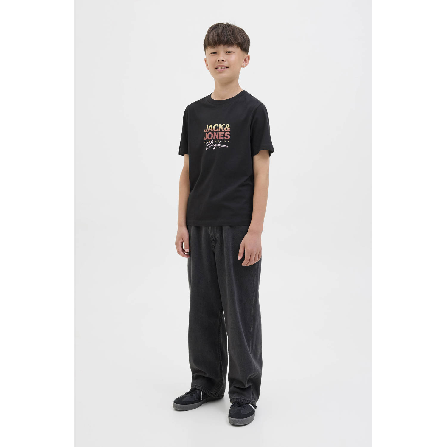 JACK & JONES JUNIOR T-shirt zwart