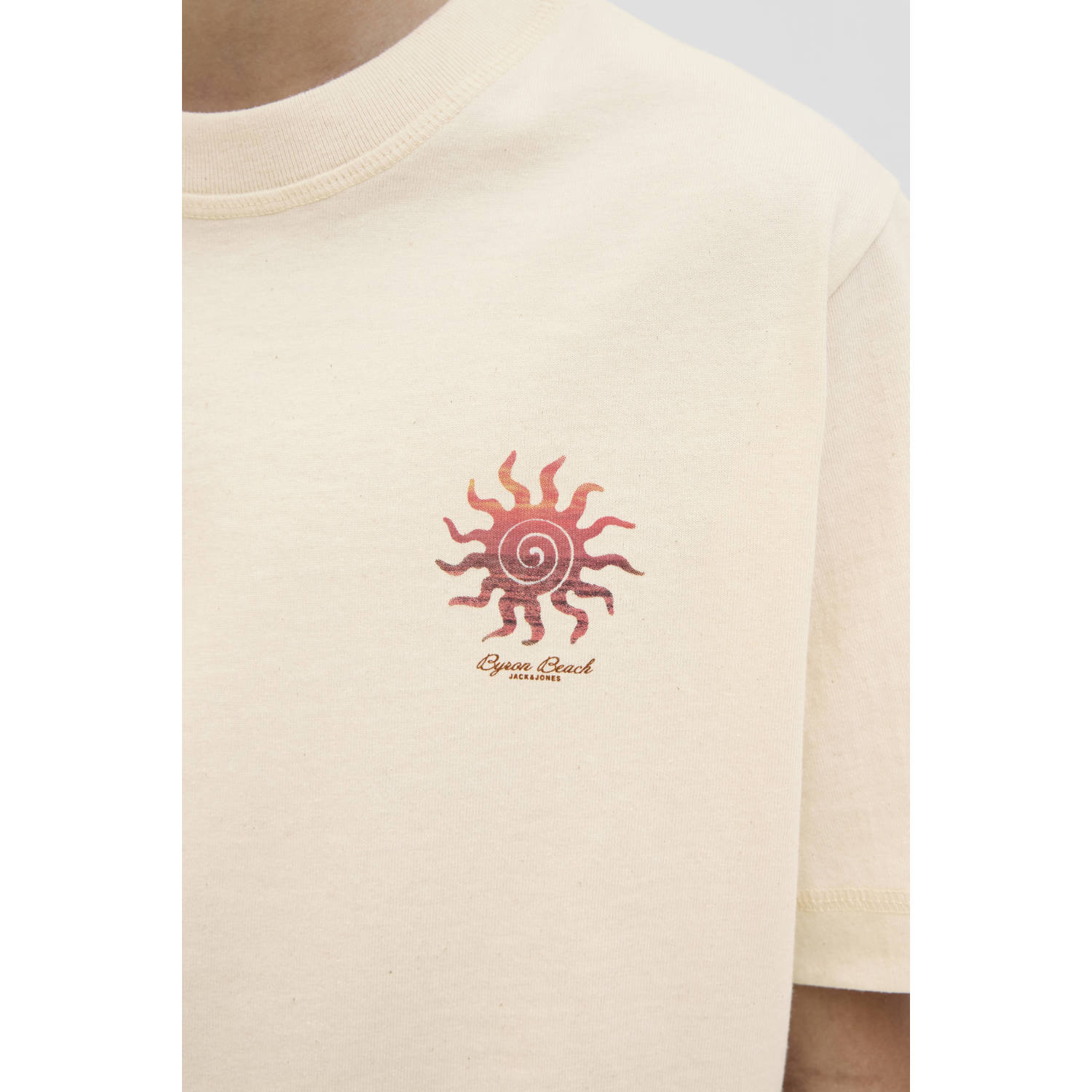 JACK & JONES JUNIOR T-shirt ecru