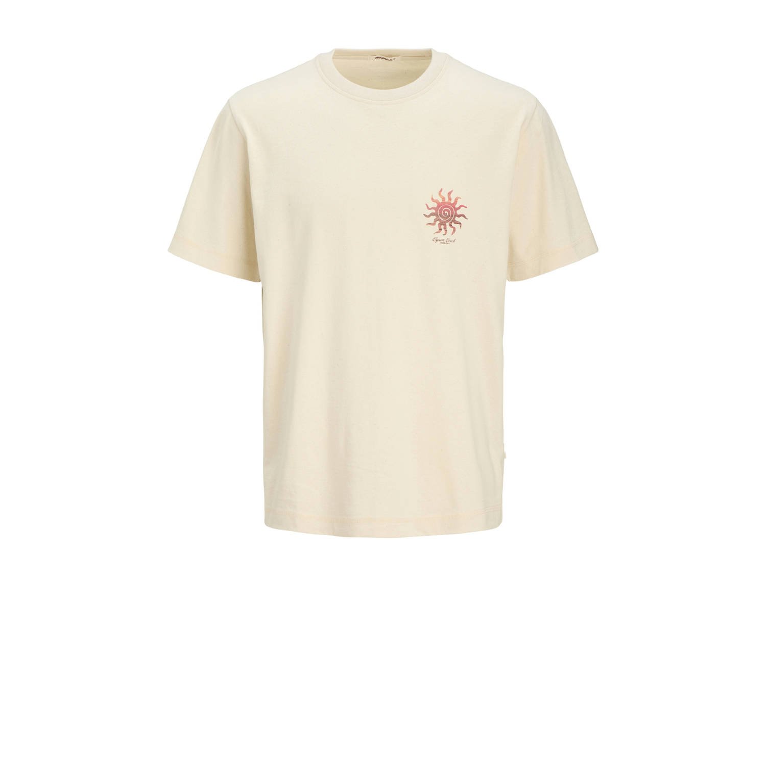 JACK & JONES JUNIOR T-shirt ecru