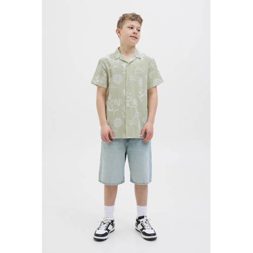 JACK & JONES JUNIOR overhemd groen afbeelding