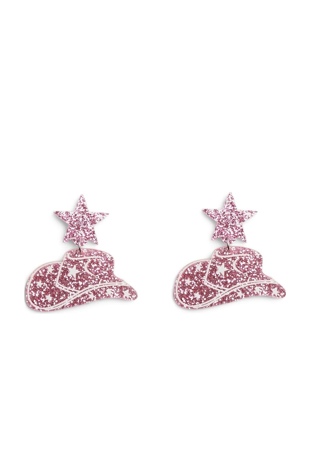 PIECES oorbellen PCCANNA roze