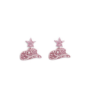 oorbellen PCCANNA roze