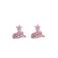 PIECES oorbellen PCCANNA roze