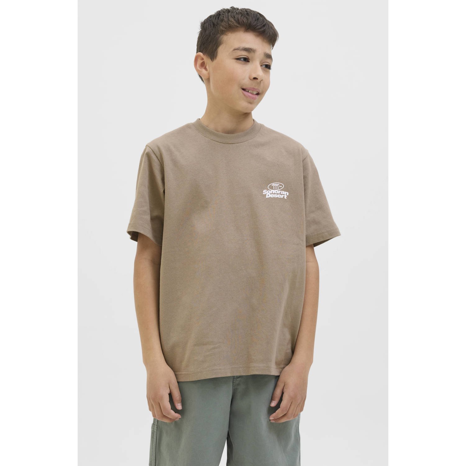 JACK & JONES JUNIOR T-shirt bruin