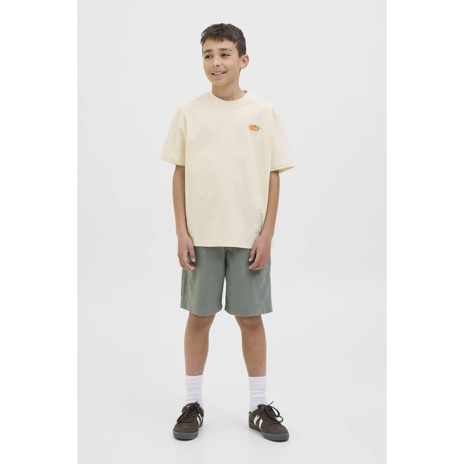 JACK & JONES JUNIOR T-shirt ecru