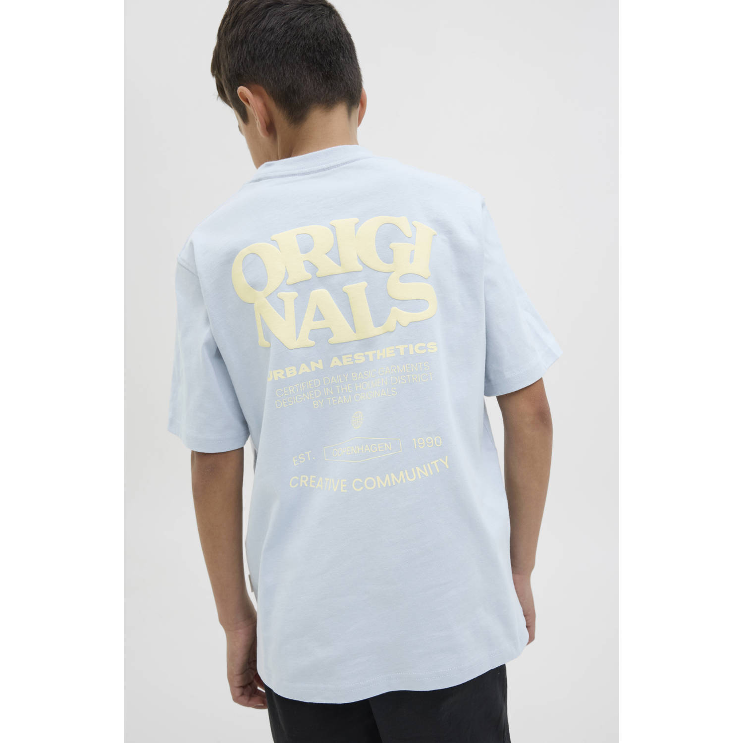 JACK & JONES JUNIOR T-shirt lichtblauw