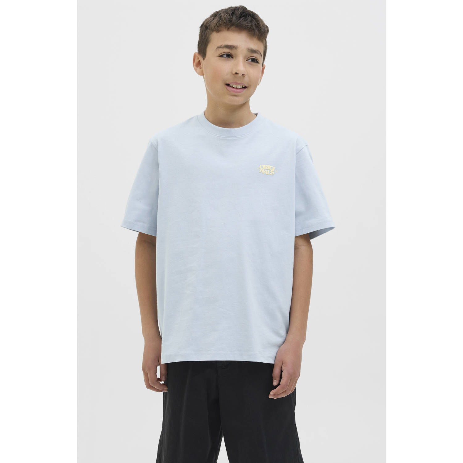JACK & JONES JUNIOR T-shirt lichtblauw