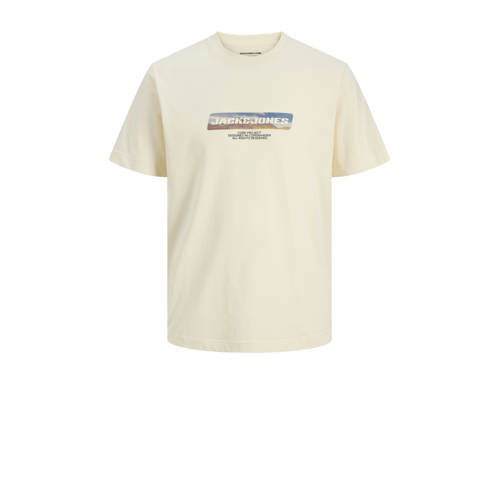 JACK & JONES JUNIOR T-shirt lichtgeel afbeelding