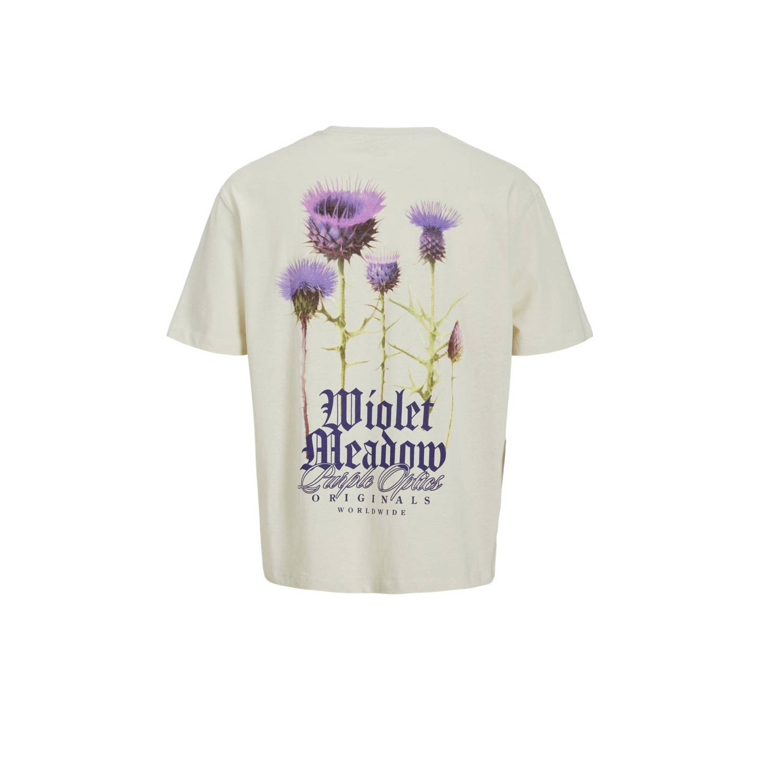 JACK & JONES JUNIOR T-shirt ecru