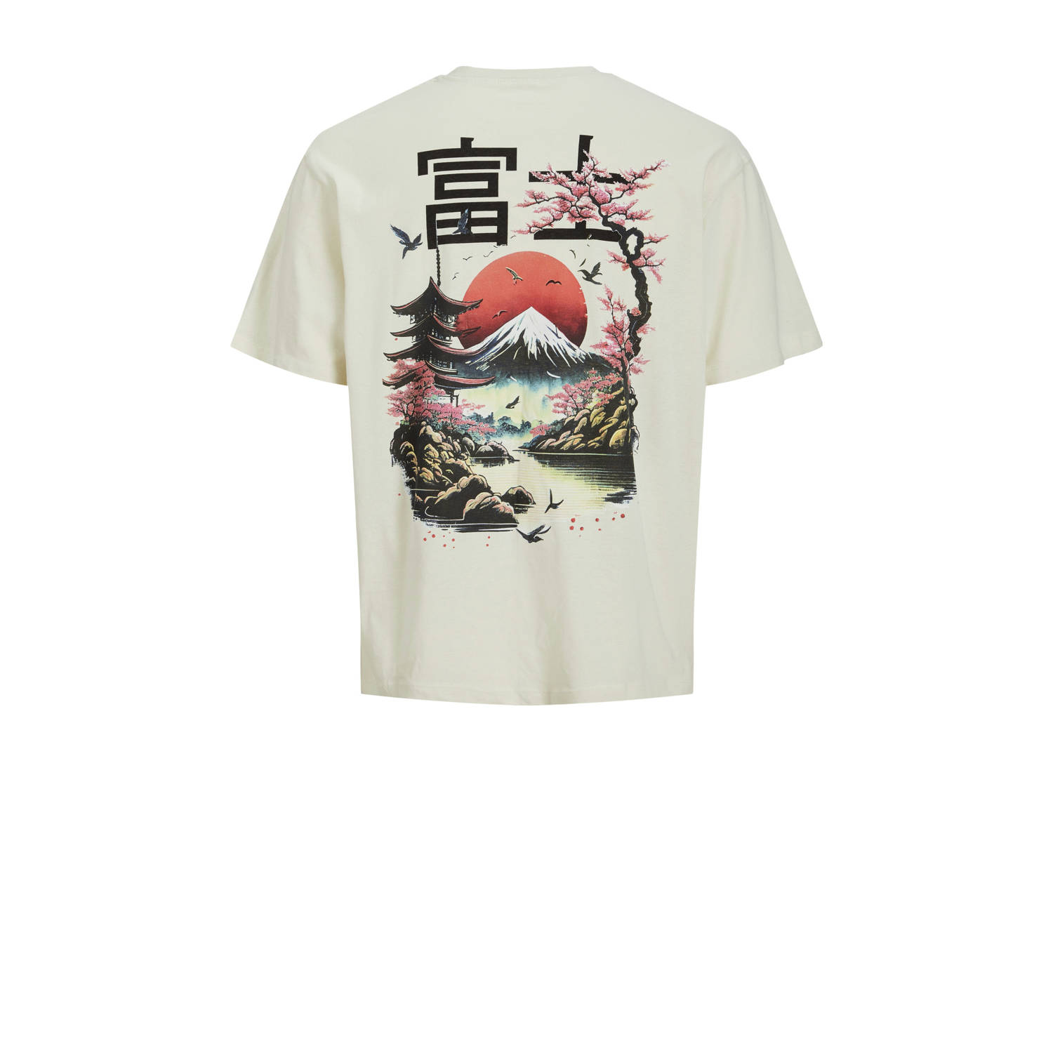 JACK & JONES JUNIOR T-shirt ecru